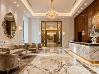 Hospitality buildings using Construction Specialties products